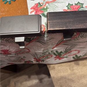 Mainstays Black and Brown Stocking Holders